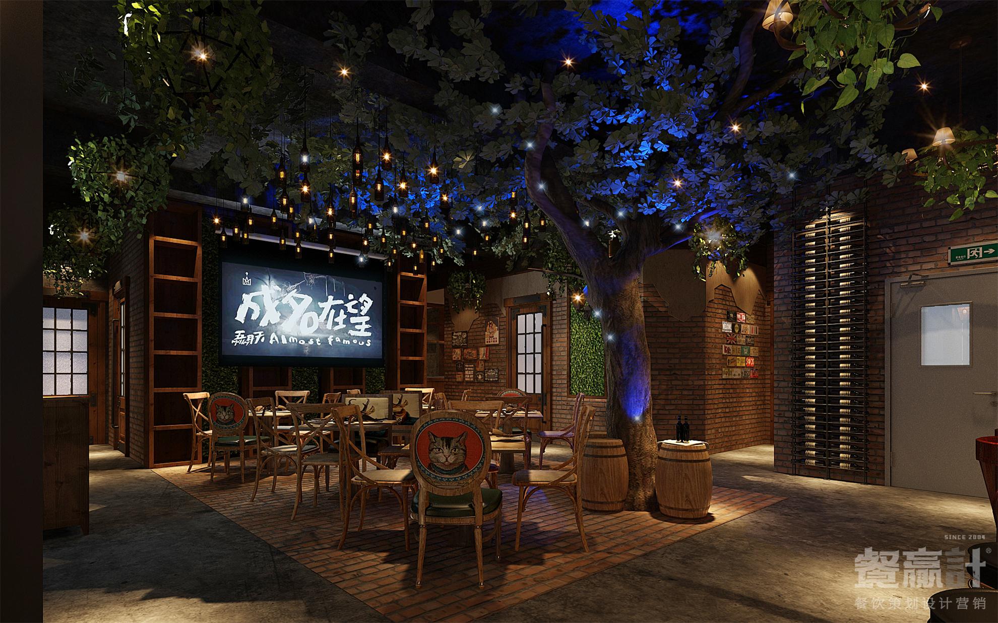 东莞音乐餐吧空间策划设计——城里故事空间创意设计
